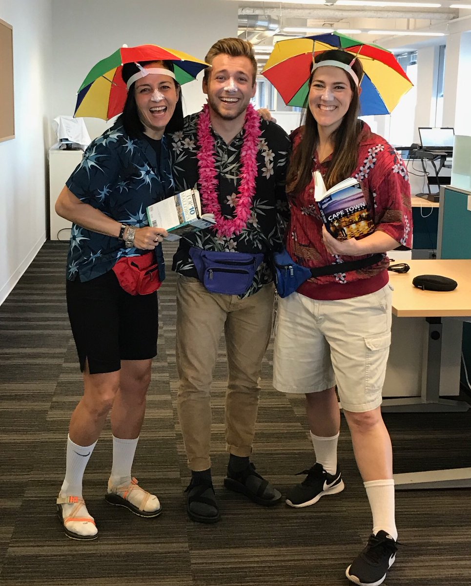 mikayamamoto11's tweet photo. Happy (almost) Halloween from these tacky tourists! #LifeatSAP https://t.co/9L8Z2qb2wN