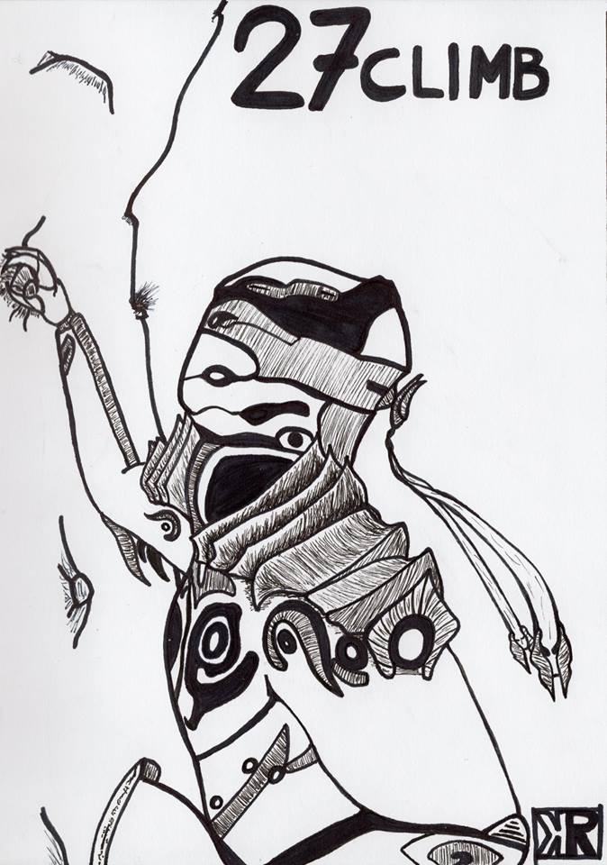 Nicolas_Bordier's tweet photo. Day 27 - Climb #Warframe #warframeInktober #inktober2017 #Inktober #Ash https://t.co/wYkFvtaFcM