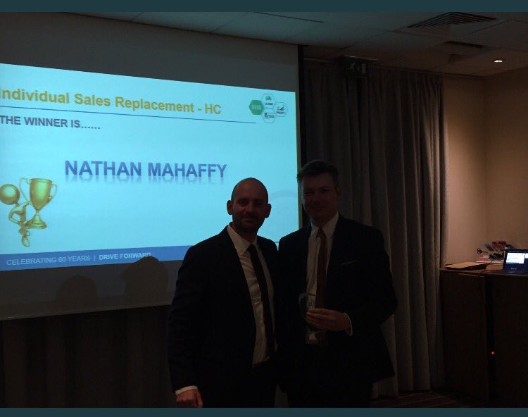 NathanMahaffy's tweet photo. Great night was had at Enterprise awards night # salesreplacement #mostcorporateleads #ERACScotland 🏆🏆 https://t.co/HqXx9HO6FX