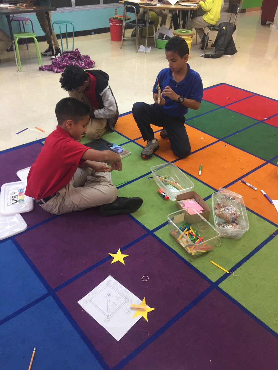 Mrs_H5th's tweet photo. Blueprints, models, and teamwork. #ForceandMotionPBL #STEM #PBL https://t.co/3VglpOPh4Z