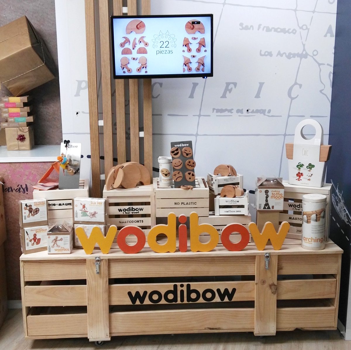 El nuevo corner de #wodibow en <a href="/PangeaES/">PANGEA The Travel Store</a>  The new  <a href="/wodibow/">wodibow</a> corner in <a href="/PangeaES/">PANGEA The Travel Store</a>