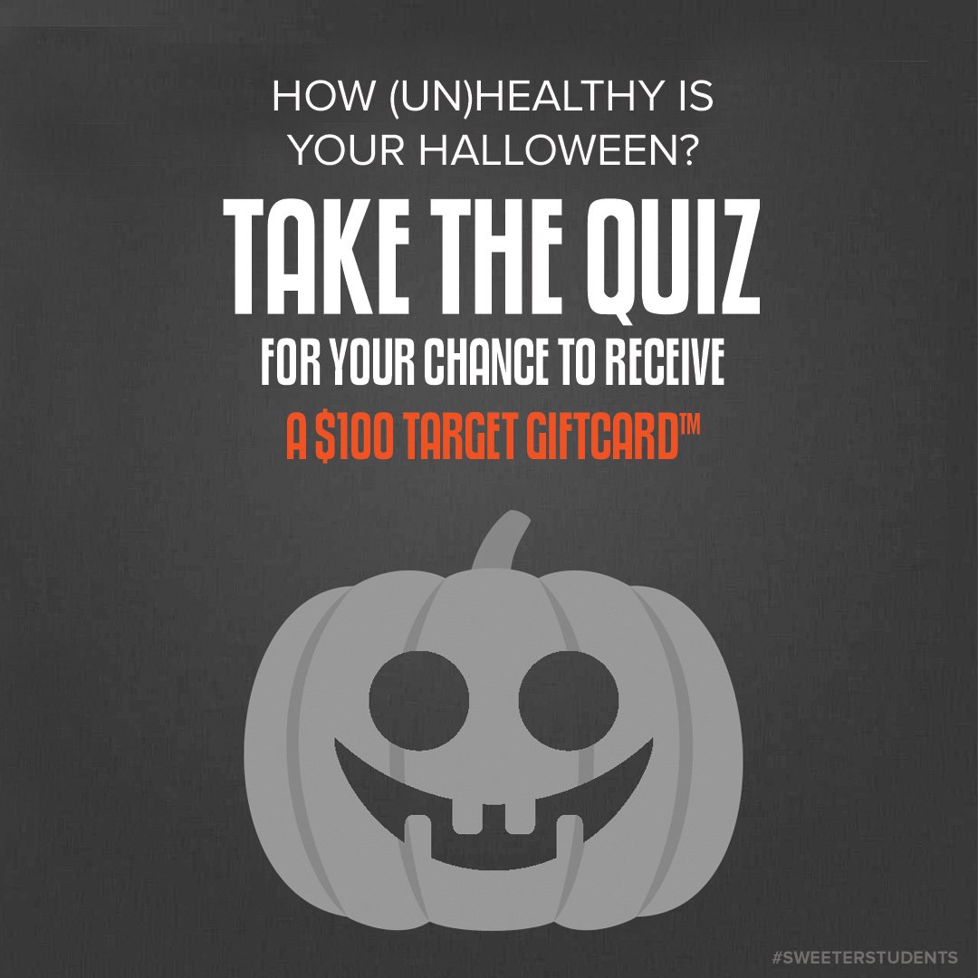 @JoyBauerputs your Healthy Halloween knowledge to the test: bit.ly/2yPDmnK #SweeterStudents