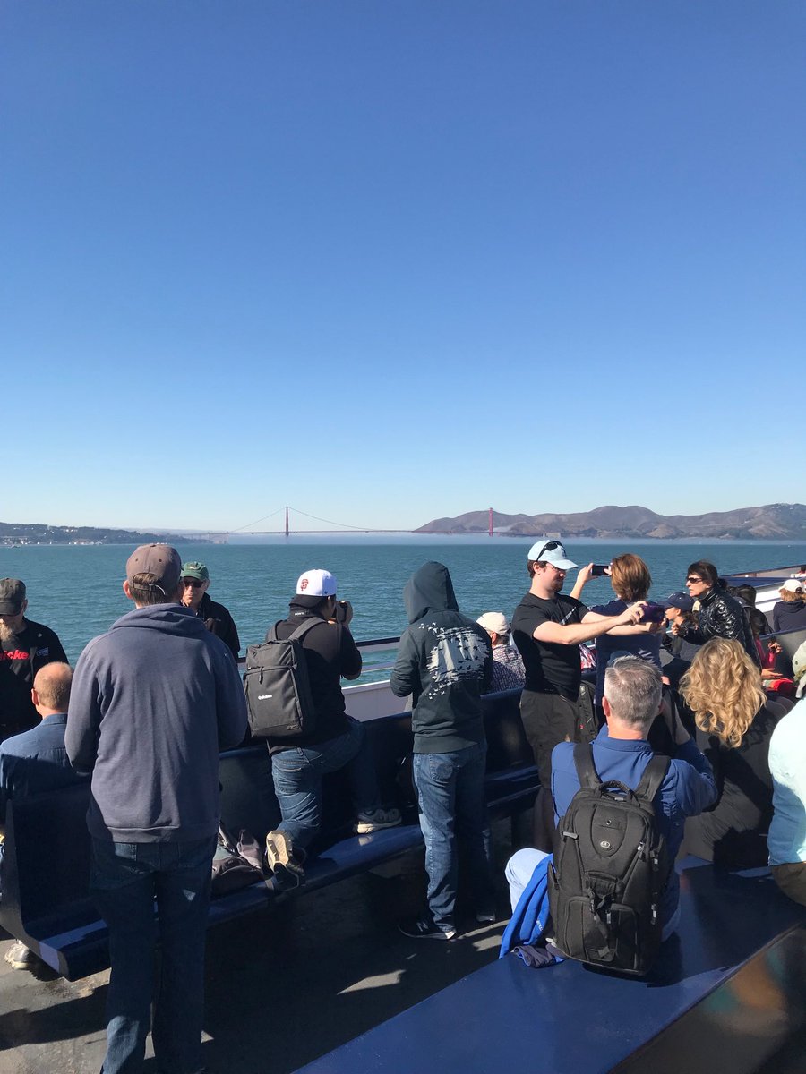 SoftwareMarcus's tweet image. We’re celebrating the launch of @quicken 2018 with a field trip to  Angel Island.  Photo taking is mandatory when you’re in San Francisco.