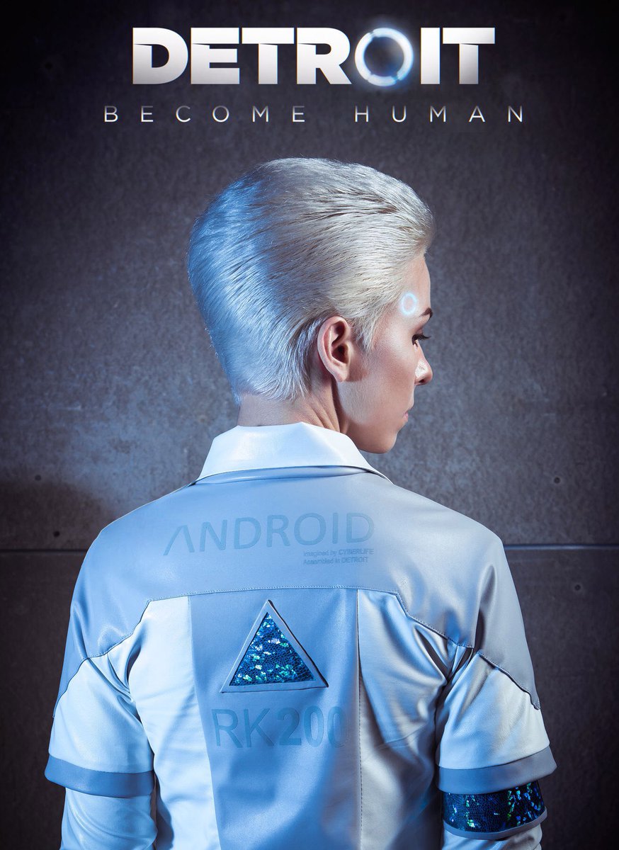human cosplay become Detroit android Leino recommend Hollywood actress boob slip