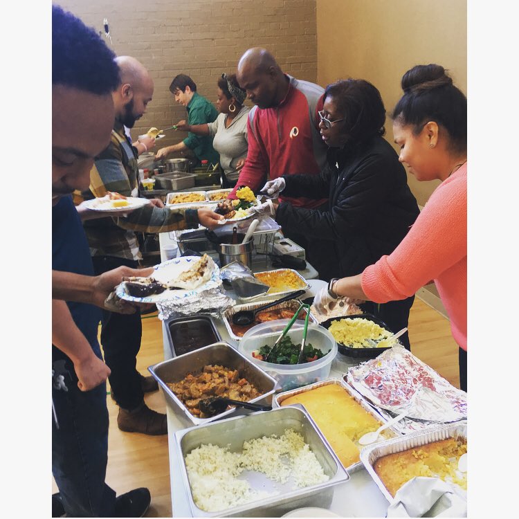 BrowneEC's tweet photo. Our BOMBER FAMILY back at it again for our staff “iron chef” competition!! Congrats to the winners for the best entree and dessert! https://t.co/FzHKWz0Ncq