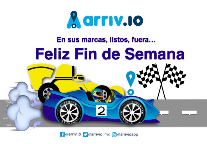 arrivio_mx's tweet photo. Feliz Viernes!!! #arrivioapp #Formula1 #startup #pagadesdetucelular #SinBoletos #SinEfectivo #SinFilasParaPagar https://t.co/y1iAXZSbQ8