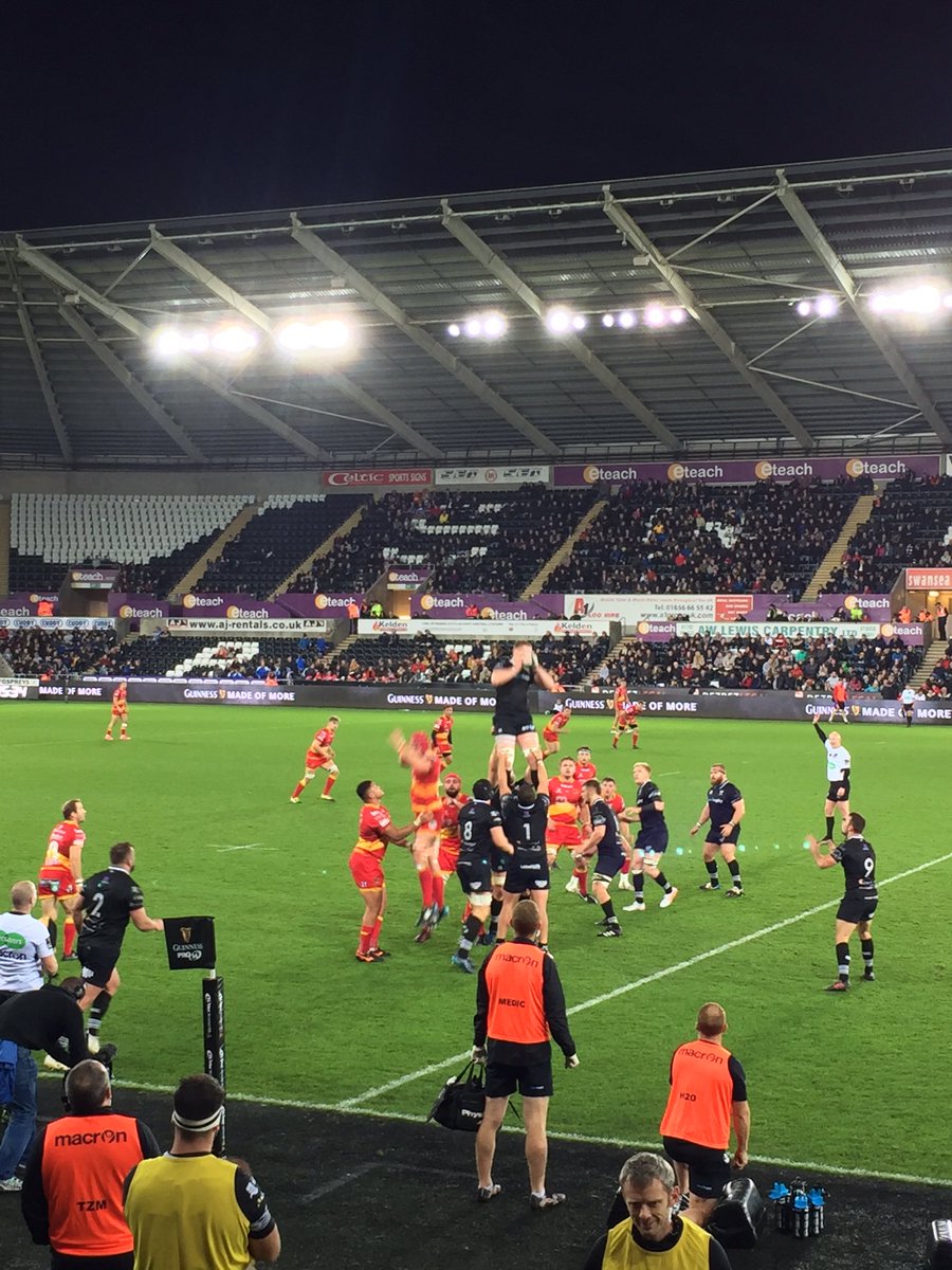 C'mon <a href="/ospreys/">Ospreys</a> show some creativity - very predictable attack so far. Ospreys 0 - Dragons 0