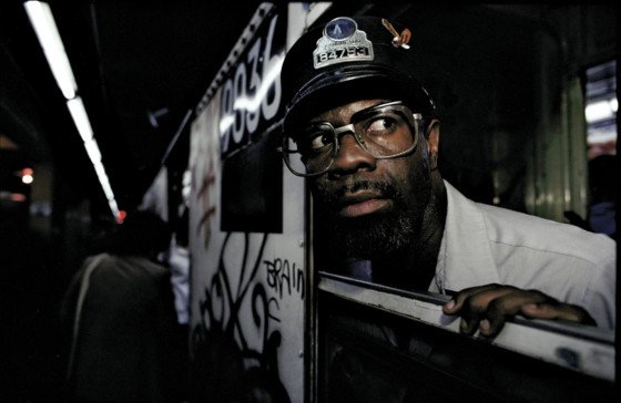 ICPhotog's tweet photo. In the 1980s, @MagnumPhotos photog Bruce Davidson beautifully photographed the NYC subway. Wow, it was different then! #FlashbackFriday https://t.co/CrYm6dk1Yu