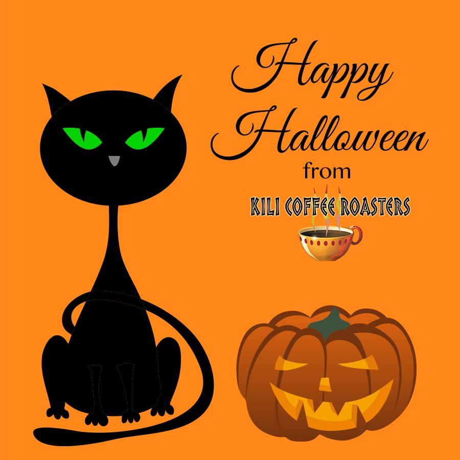 KiliCoffee's tweet photo. Have a fun and safe Halloween weekend! Make sure it's spook-tacular! https://t.co/GY2KyIZdON