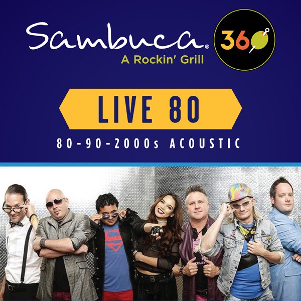 socialaccessinc's tweet photo. LIVE 80s - The Ultimate 80's Experience Performing Live Tonight at Sambuca360 https://t.co/VtGKohmOsV