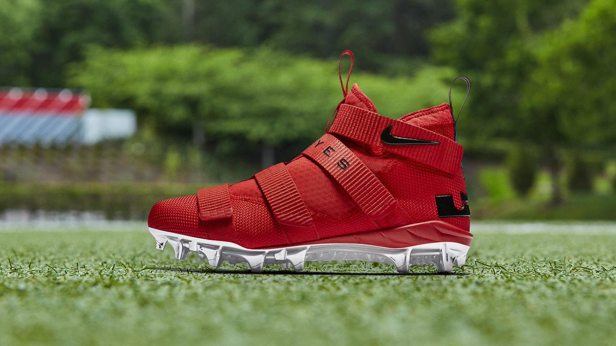 Custom Lebron 11 Soldier “Penn State” UNRELEASED Nike Vapor Edge LeBron IV GRAFFITI Ohio State  main image 4