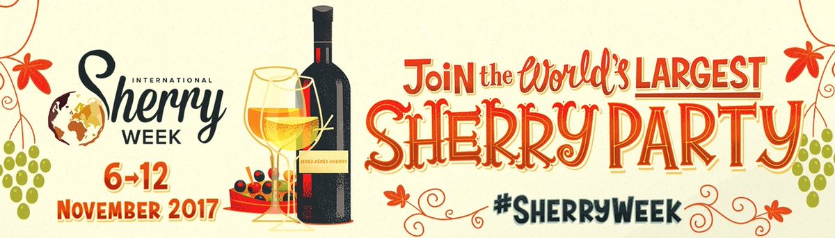 Kom, proef en beleef Spaanse sherry's bij <a href="/henribloem/">Henri Bloem</a> in #Arnhem op zaterdag 11 november! Meer info ->  sherry.wine/nl/sherryweek/… #sherryweek