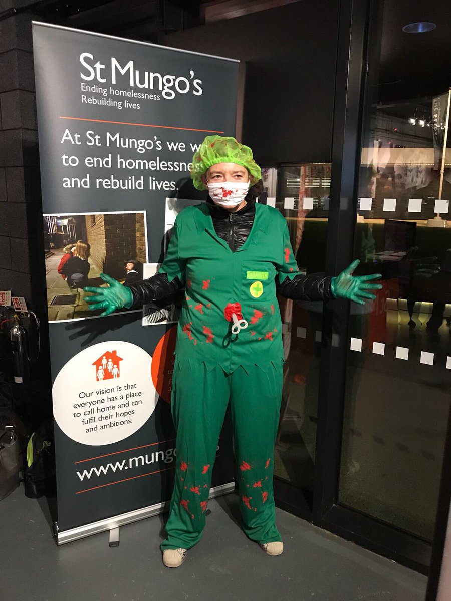 Last but not least, the wonderful @petrasalva is ready for #Halloween2017 and our #abseil