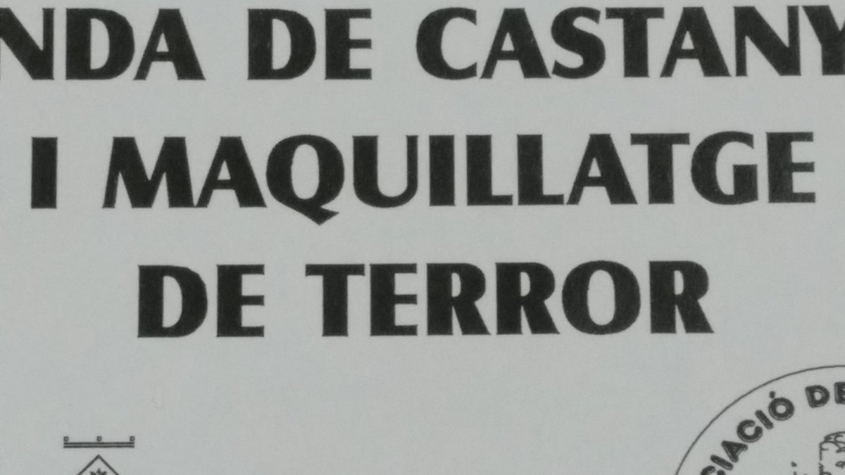 equivocat's tweet photo. Així NO.
#lagarriga #barridedalt #castanyada https://t.co/YYsA3Y5cbh
