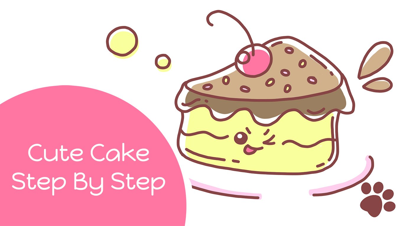 Details more than 165 simple cake drawing with color latest seven.edu.vn