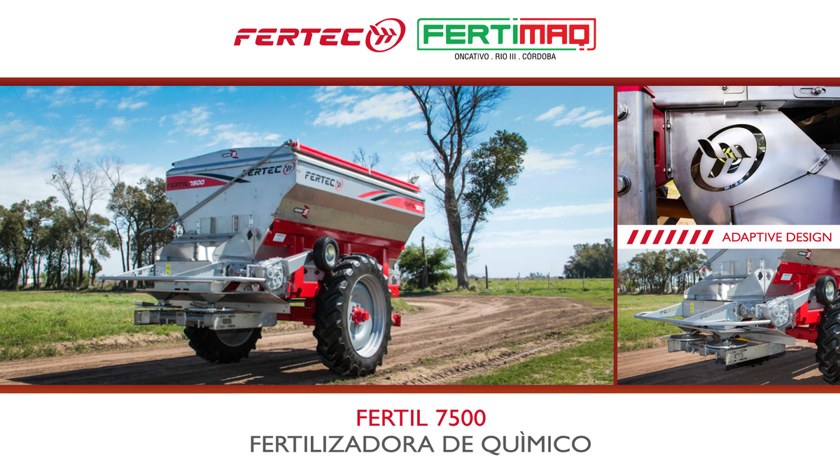 fertimaqagro's tweet photo. ¡Fertil 7500! La más alta #tecnología en equipos para #fertilización, desarrollada para la aplicación precisa y uniforme de #fertilizantes. https://t.co/BI4Yl32IPX