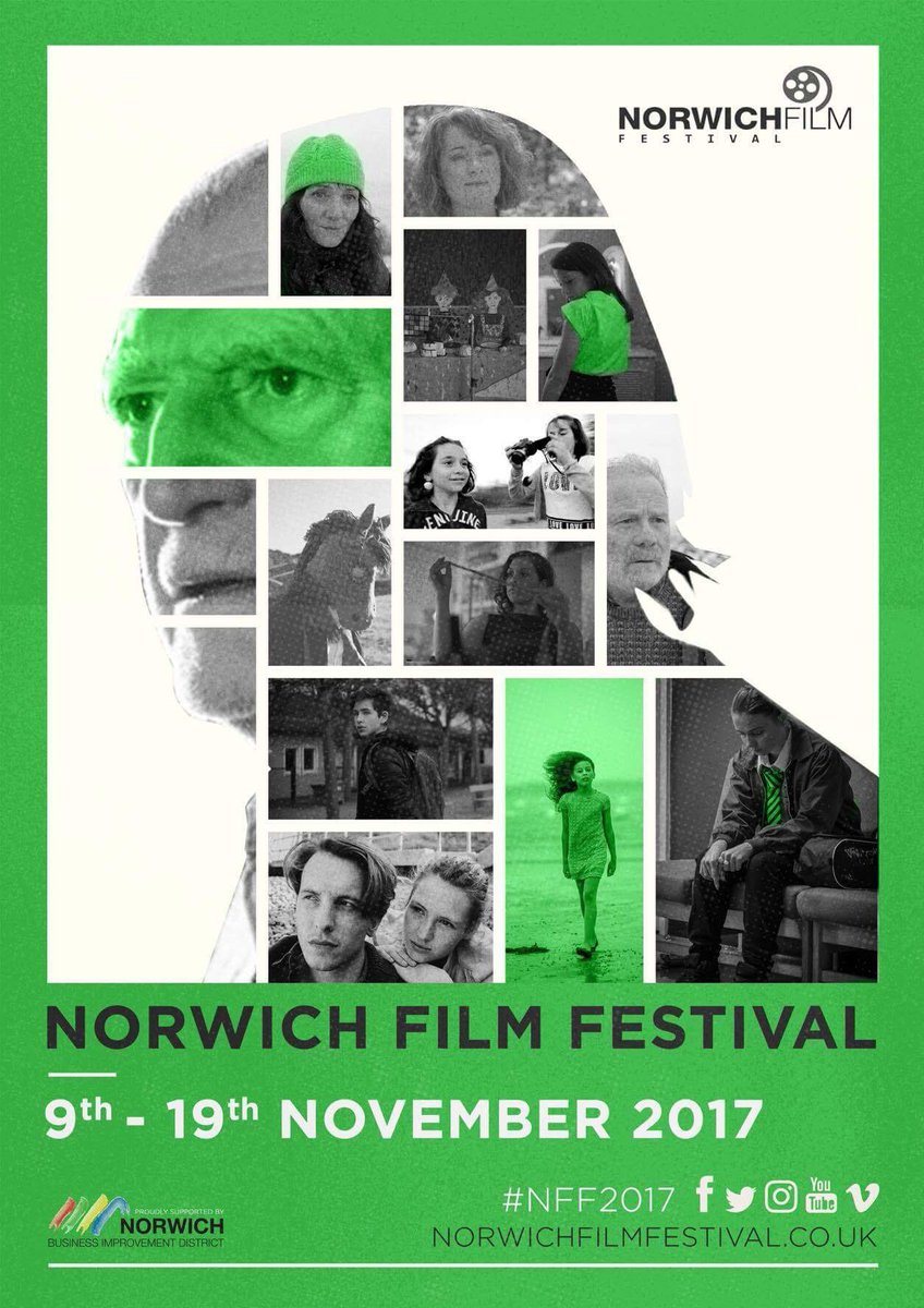 norwichfilmfest's tweet photo. #NorfolkHour help spread the word. #NFF17 kicks off in a couple of weeks. So many cool films &amp; guests.... TICKETS: https://t.co/Qanv9gttFv https://t.co/xyOv1BtfAa