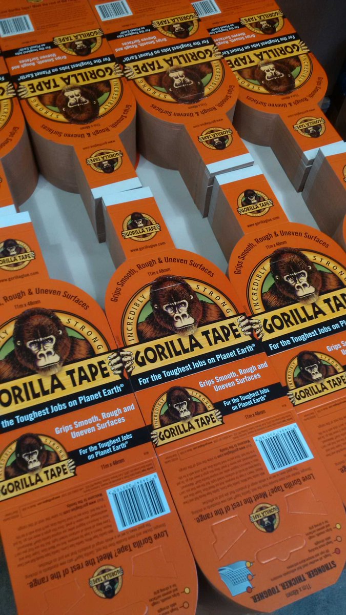 We LOVE # Gorilla Glue UK. Great packaging!