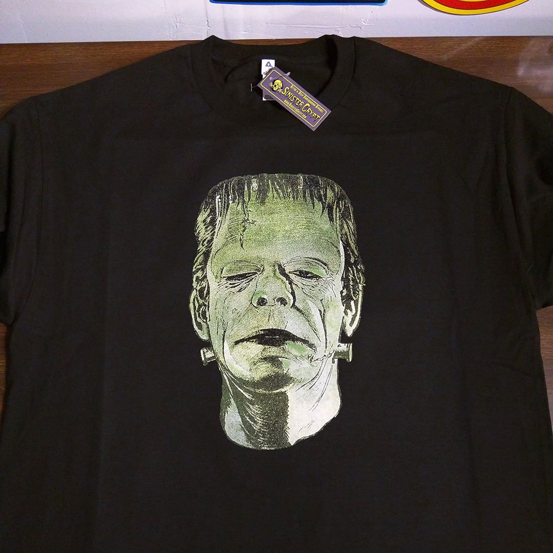 SinisterCrypt's tweet photo. Frankenstein Glenn Strange T-shirt:
eBay: https://t.co/qwE8vbX3QN
#Frankenstein #GlennStrange #SinisterCrypt https://t.co/yl563a8XqT