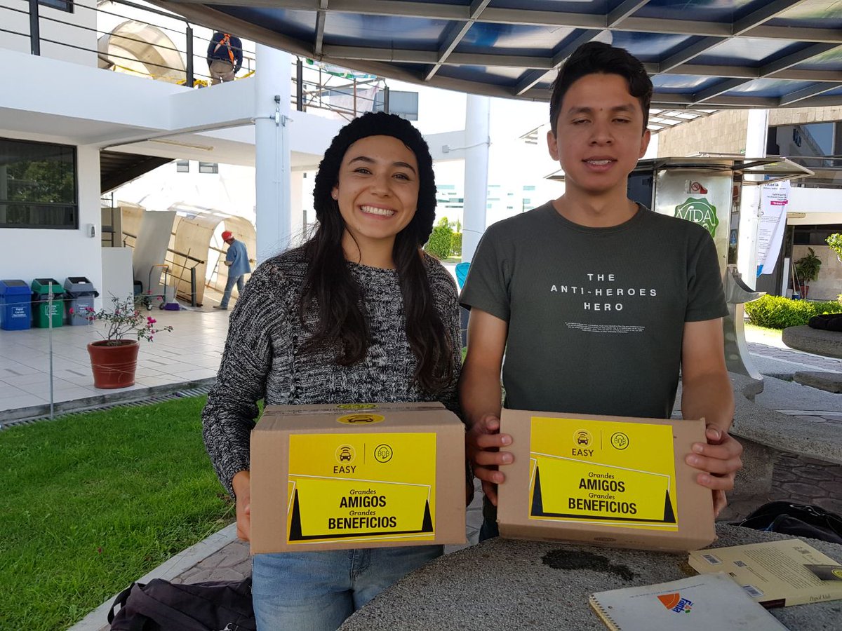 Pack_and_Pack's tweet photo. Hoy logramos un increíble evento con @EasyTaxiMexico y nuestro servicio #HeyBOB llevando mas de 300 regalos totalmente gratis a clientes afortunados!
Este es el incio de una gran alianza llamada "Easy Pack" 🤘🤘🤘
#Startup #logistic #delivery #mexico #puebla #packero https://t.co/VbL6k6UCmp