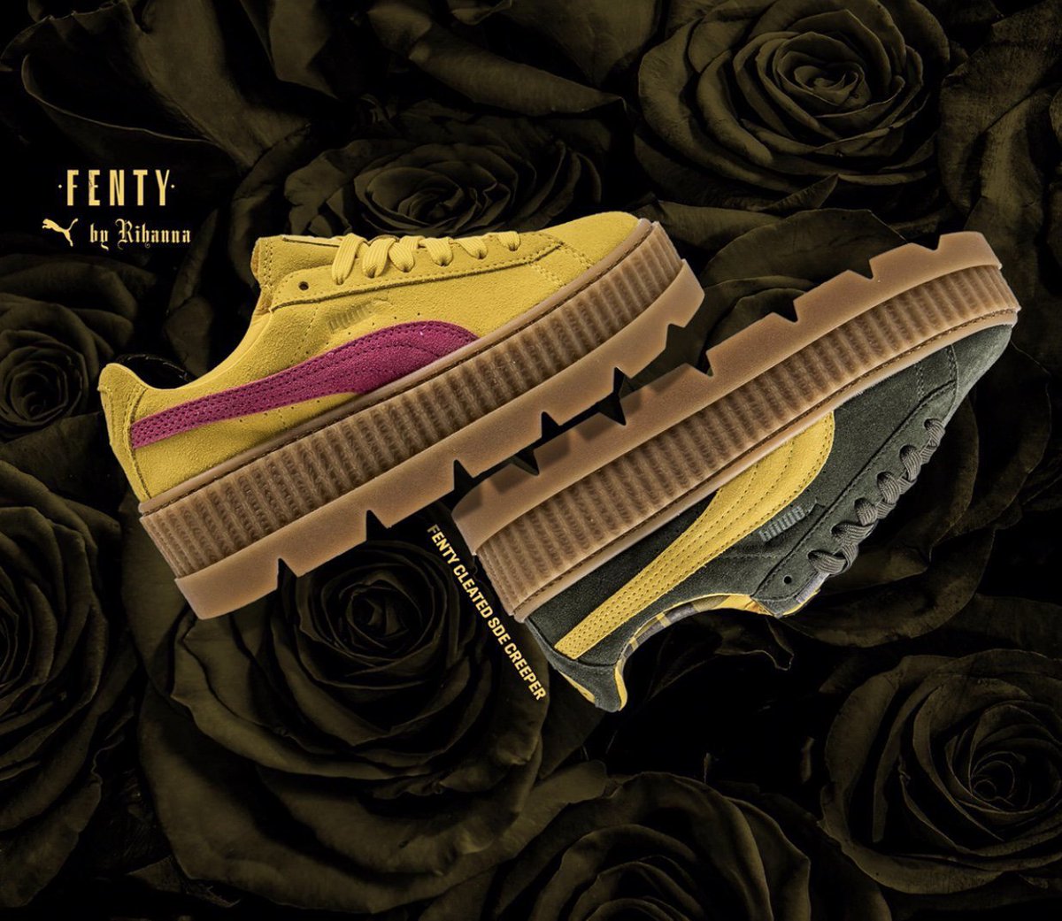 FENTY CLEATED SDE CREEPER WOMENS LIFESTYLE SHOE available now!!! FREE