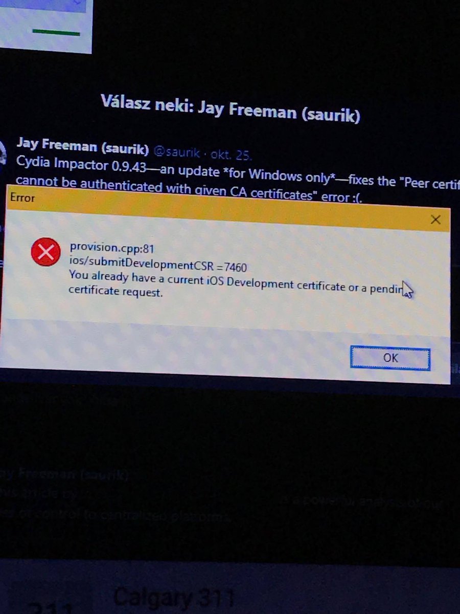 dajcs_'s tweet photo. @saurik what the problem? https://t.co/aPySklTten