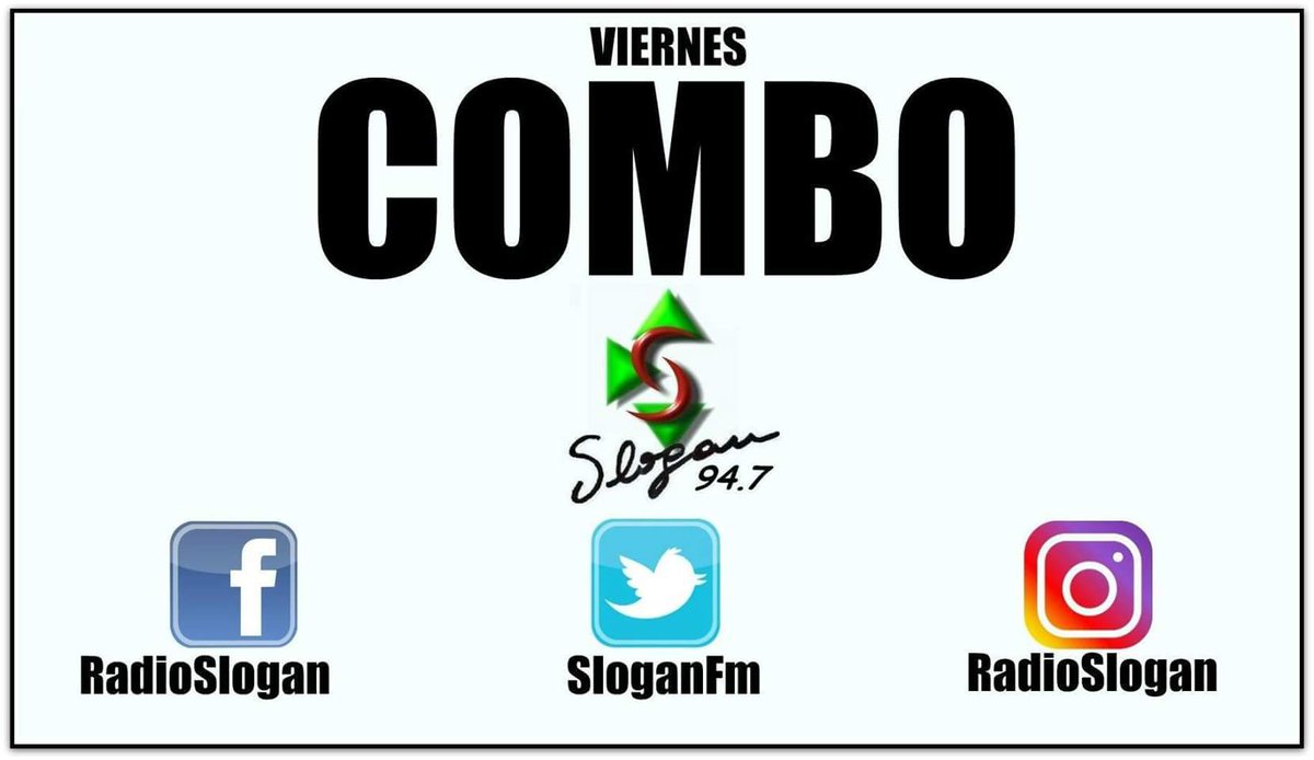 sloganfm's tweet photo. AHORA #SORTEO #COMBOOO DE VIIIIEEEEEERNNNNEEEEES BEBEEEE
Responde la consigna: ๐โก#TengoLaDebilidadDe https://t.co/SGT7yCY7Z4