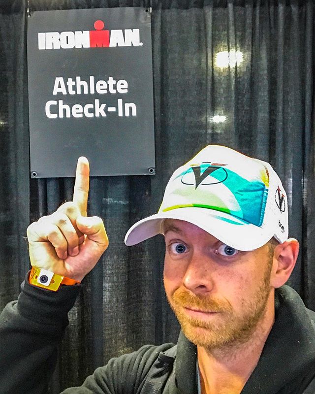 TriathlonTaren's tweet photo. I am so damn checked in and briefed, athlete number 1131 reporting to #austin703 Grabbed all my gear, a present for a certain coach, and wen https://t.co/3AncmmaXxg