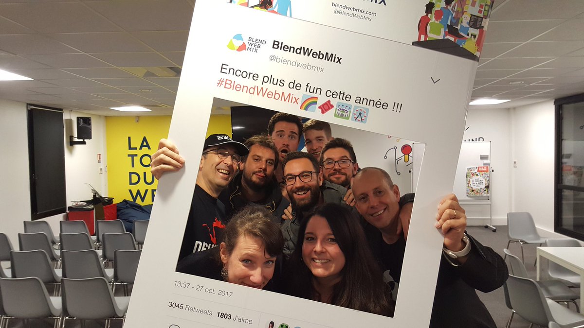 blendwebmix's tweet photo. Annule et remplace. Ceci est le dernier tweet de #BlendWebMix 2017 à @LaTourDuWeb ! https://t.co/WAOa39IBCc