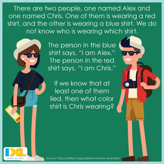 IXLLearning's tweet photo. Can you get to the bottom of this #brainteaser? https://t.co/9A8gPO4FBz