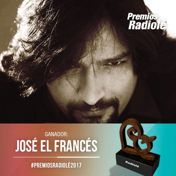 ¡Un grande del flamenco!🎤👏💃

Enhorabuena <a href="/ElFrancesmusica/">Joseelfrances</a> por este #PremiosRadiolé2017 radiole.online/dfnsf11