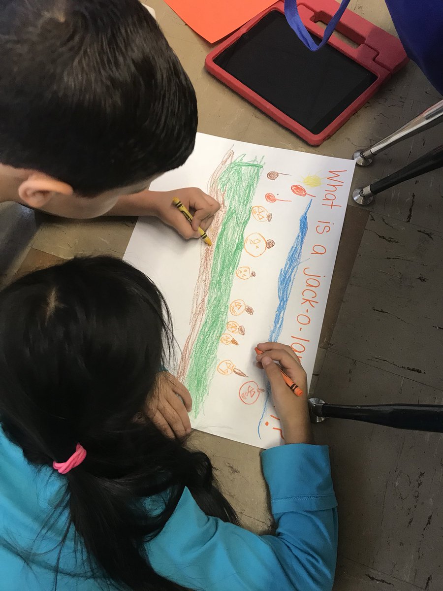 mrs_alexmendoza's tweet photo. First grade inquiry groups! #funfallfacts #projectbasedlearning #goosechase #wespride @MissAlexaESL https://t.co/YakZztpD3I