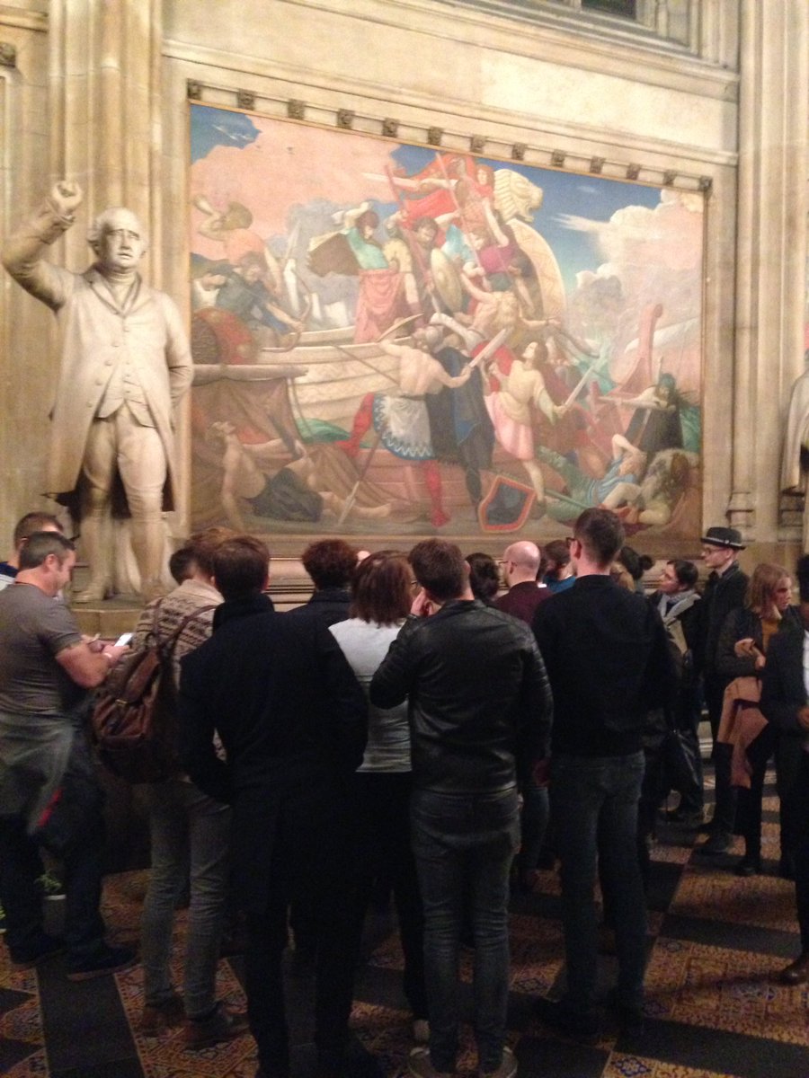PrideInLondon's tweet photo. Incredible history about how LGBT+ rights developed on the #PrideAtNight tour with @VisitParliament https://t.co/x3C2SwwnL8