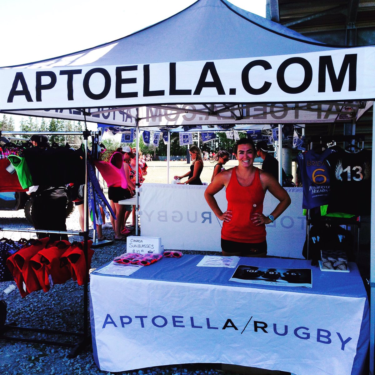 APTOELLA's tweet photo. Headed out to #Mag7s this weekend? Swing by our @APTOELLA tent to see our newest gear!
@rugbyontario
@torontowolfpack
#WarmHER https://t.co/CDXbb8u9ZS