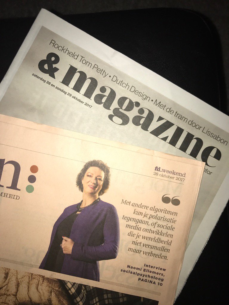 Briljant!! nieuws van morgen vandaag al in de bus...Daar gaat het zaterdagochtendritueel met #fdpersoonlijk #FD