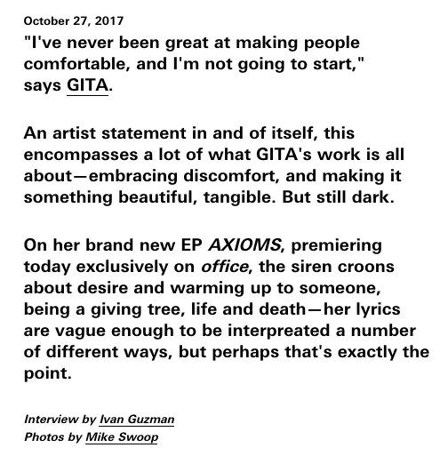 GITA_SPEAXDAILY's tweet photo. Did an interview with Ivan Guzman for the premiere of my EP AXIOMS
@officemagnyc 
Images shot by @mikeswoop 
Assisted by @fr34kybeautiful https://t.co/bRPiKqTwrW