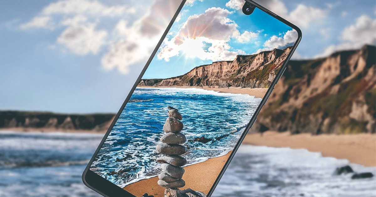 essential's tweet image. Finally a large-screen device that fits comfortably in the palm of your hand. bit.ly/2iEVzOg