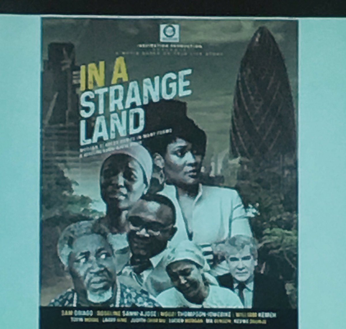 drochukwu's tweet photo. @MANSAG_uk #mansag showing the film about the horrors of modern day slavery and human trafficking. #inastrangeland https://t.co/kBjCRRATNq