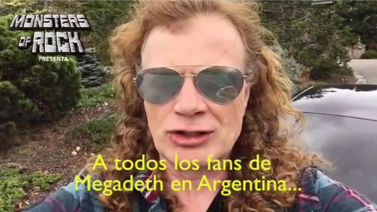 Vorterix's tweet photo. Mira el saludo de @DaveMustaine al público argentino acá 👉👉👉 https://t.co/taVQDjzckA en 👉 https://t.co/ynhnvxRdmH https://t.co/4WJIb6rPOy