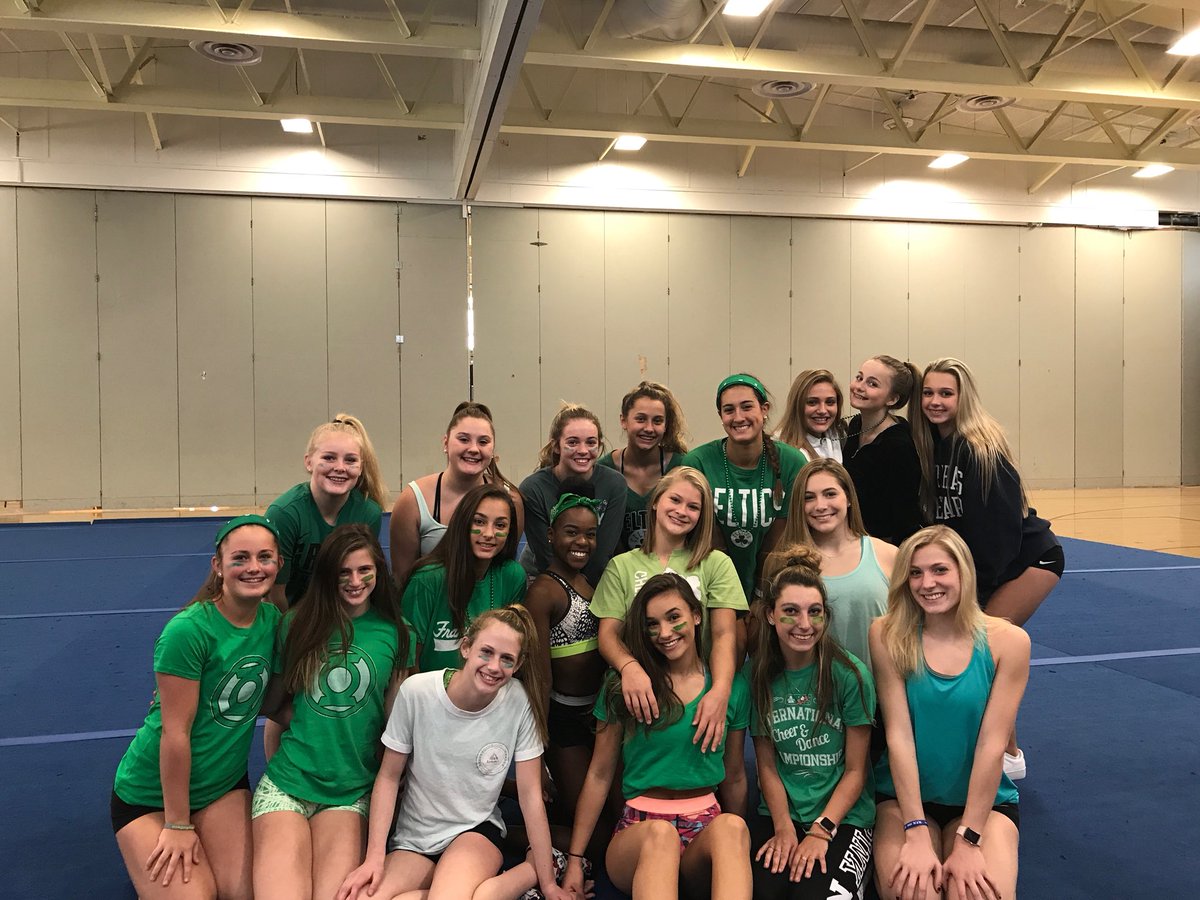Our girls supporting their superhero today at practice! Happy 7th Birthday Devin💚 #WeSeeYourLight #DevinsArmy