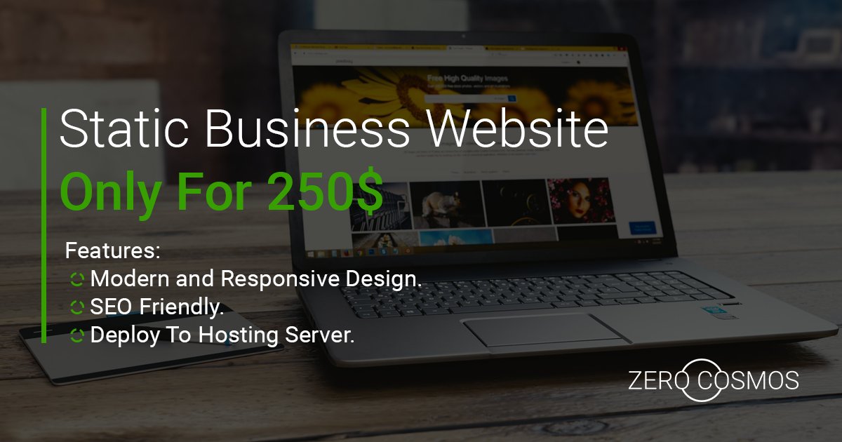 ZeroGravityDev's tweet image. Your business deserves a modern website. Let us enjoy creating it for you!