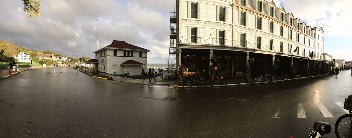 Ah, there is the sun! We knew she would come out! #MackinacIsland