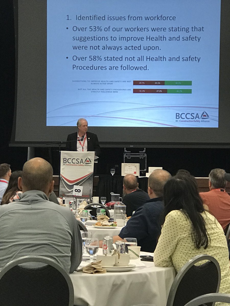 itscurtis's tweet photo. Always a treat to hear Bob Neilson kick some industry knowledge! .@MainroadLM .@mainroadteam .@BCCSABeSafe #btgcsc #safetyfirst  #culture https://t.co/oBzUbrA84x