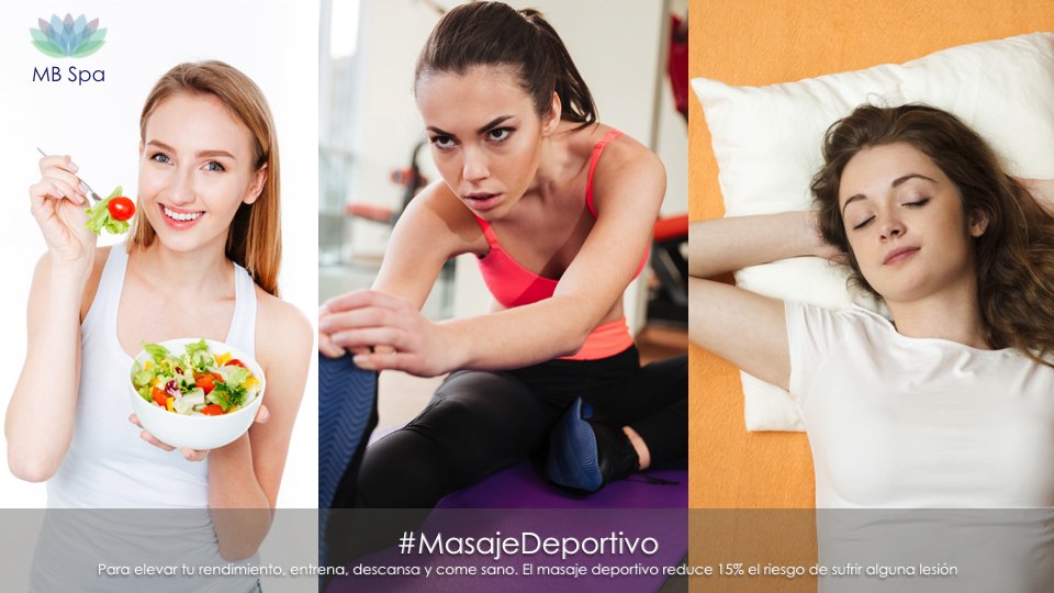 MBSpaMexico's tweet photo. #MasajeDeportivo ayuda a alinear, ajustar y dar mayor flexibilidad a los músculos y prepara los tejidos para el esfuerzo físico. #triatlon https://t.co/ZDyqtXyPRw