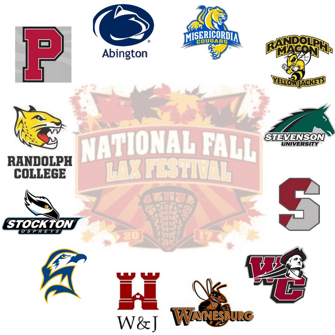 thinklaxtourney's tweet photo. Last group of DIII coaches coming this weekend! Canβt wait to get the Fall tournament season started tomorrow! #thinklax #FALLAXFEST https://t.co/M4c7ZLDspu