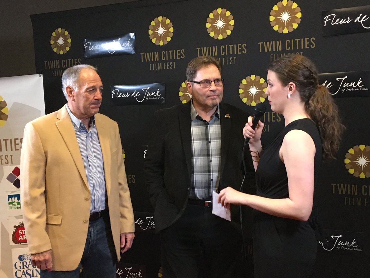 jumpinjbrunzell's tweet photo. Thanks to Twin Cities Film Fest for having Greg and I out to support The Nature Boy 30/30 ESPN feature. @RicFlairNatrBoy @TCFilmFest @WWE https://t.co/WMqBVrWbQU