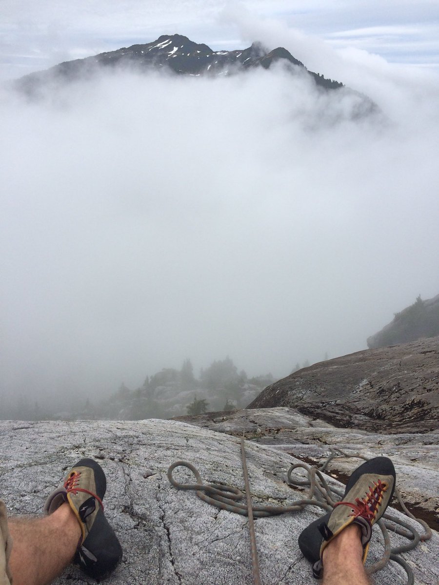 _BrettJohnson's tweet photo. Misty climbs <- fun times near #Tofino #BC. #stayfitandhavefun @HalJohnson @JoanneMcLeod https://t.co/UwnwH8hKBU