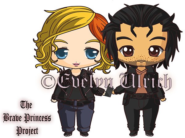 GroundersSource's tweet photo. Just how cute are these chibis for the #BravePrincessProject? They're available now with a $25 donation. #The100 https://t.co/YHeyuLIwm1