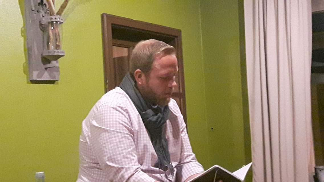 SOLI_eV's tweet photo. 45 Menschen haben heute in Heide dem @verbockt gelauscht und  mit ihm über #Depression geredet. 
Vielen Dank an Markus und die Gäste! https://t.co/322AjLvjgI