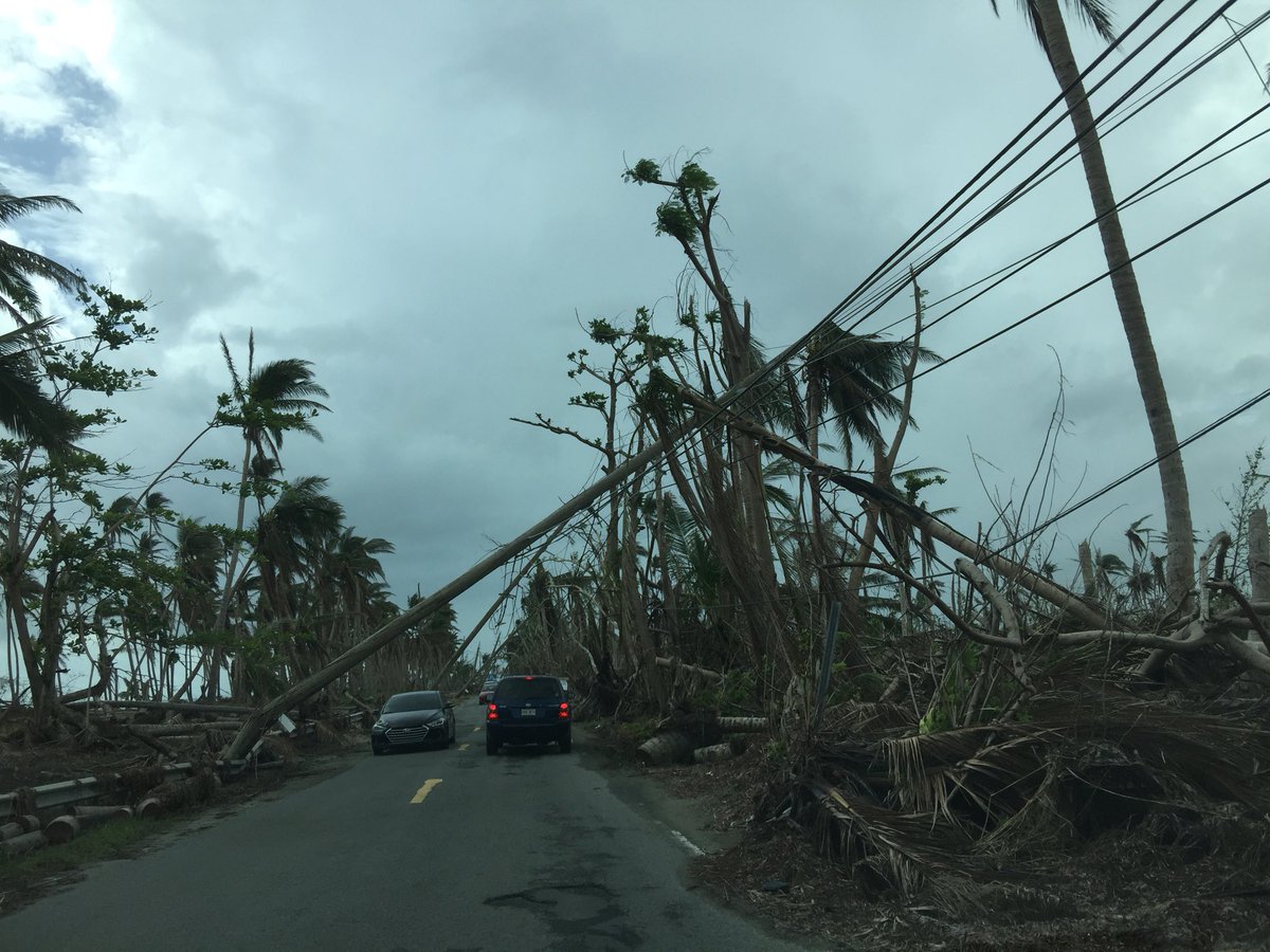yukiyu99's tweet photo. Today, #Humacao #PuertoRico. Please continue to help 👉🏼 https://t.co/cljBbkBDkW #ALLinPR #PuertoRicoSeLevanta #MariaPR https://t.co/sJKJciUdck